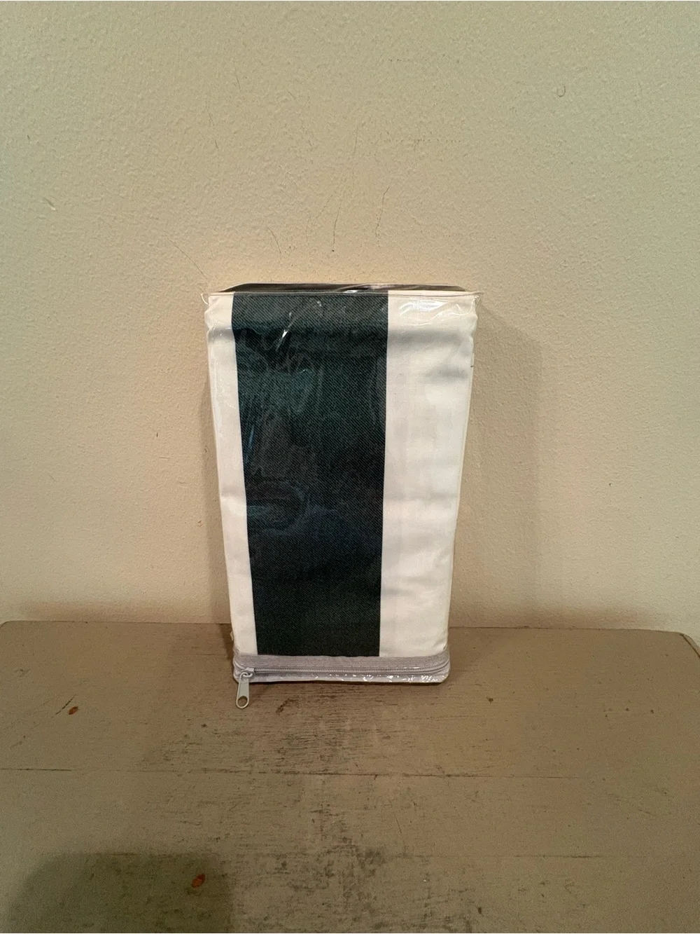 Ralph Lauren Lauren Green Striped Standard Pillowcases in Original packaging